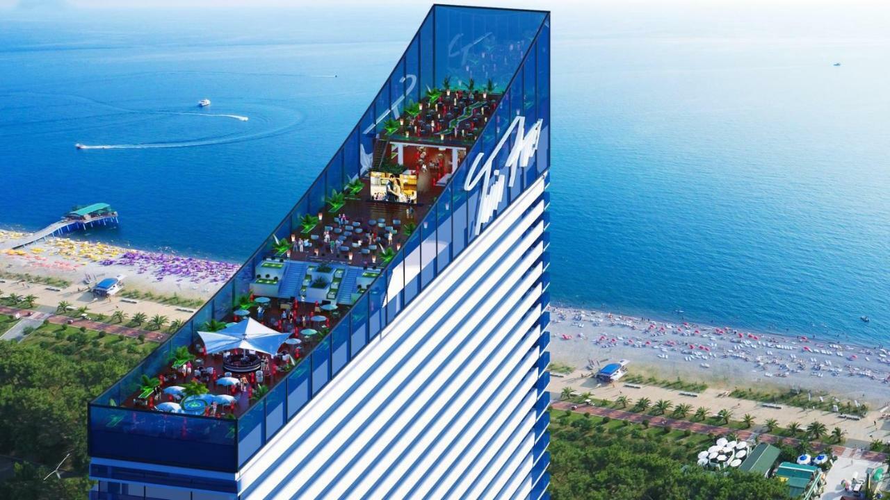 Deluxe Hotel Room In The Heart Of Batumi Orbi City A Block エクステリア 写真